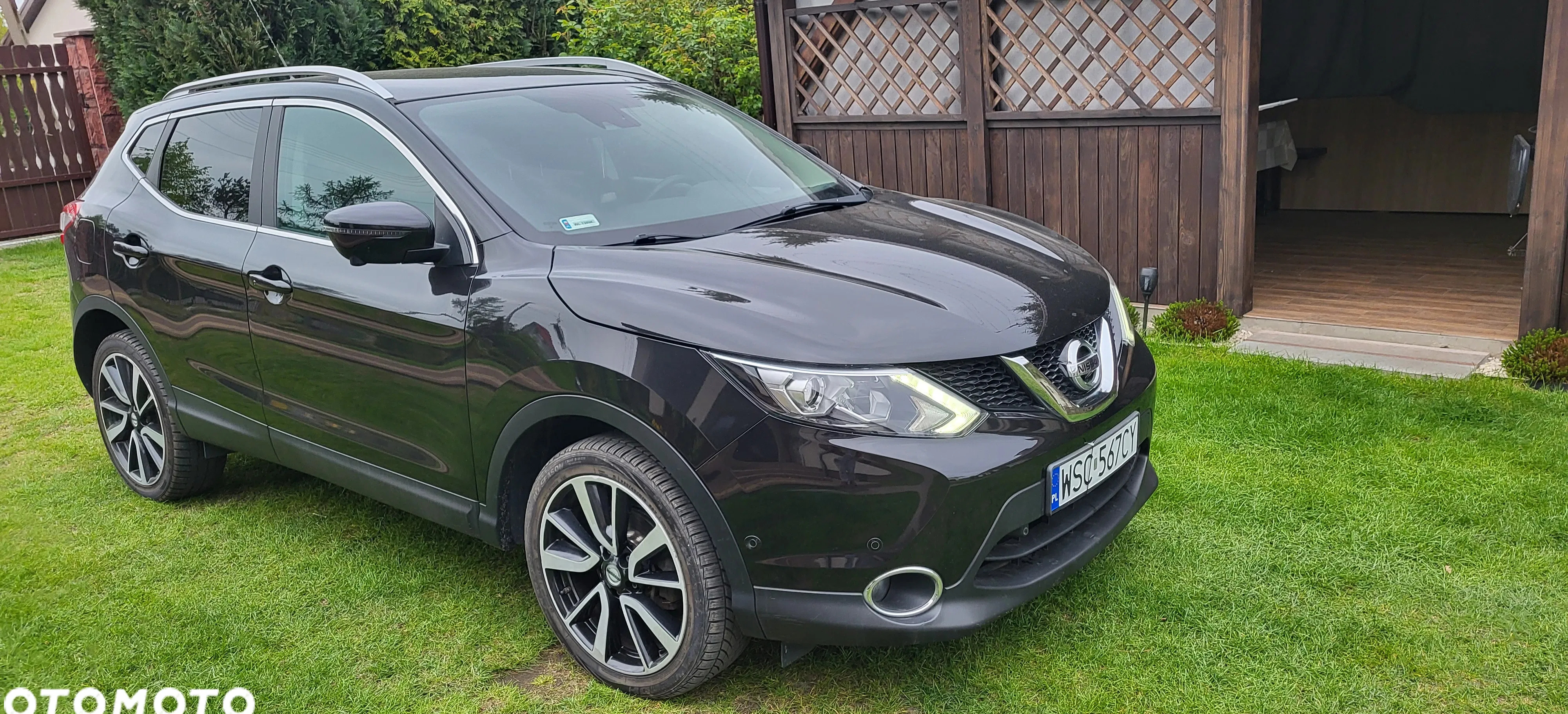 nissan qashqai mazowieckie Nissan Qashqai cena 39800 przebieg: 112580, rok produkcji 2016 z Lubin